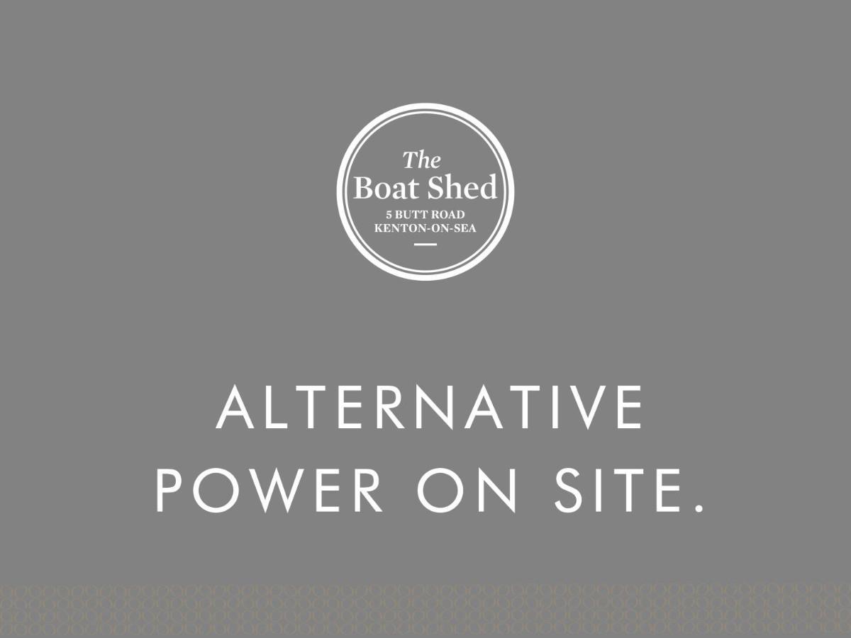 The Boat Shed By The Oyster Collection Villa Kenton on Sea Eksteriør bilde